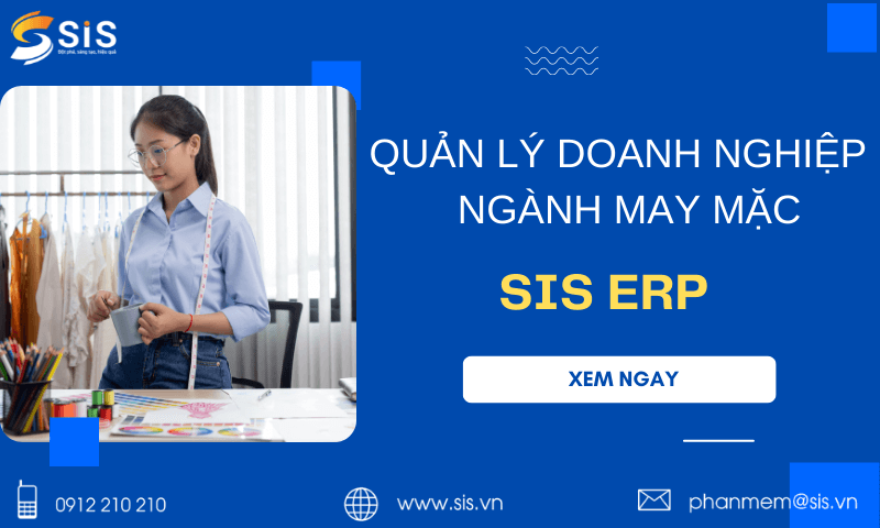 Phần mềm quản lý doanh nghiệp ngành may mặc